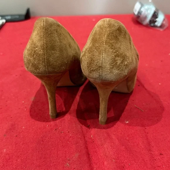 Charles David Tan Suede Heels - Picture 4 of 5